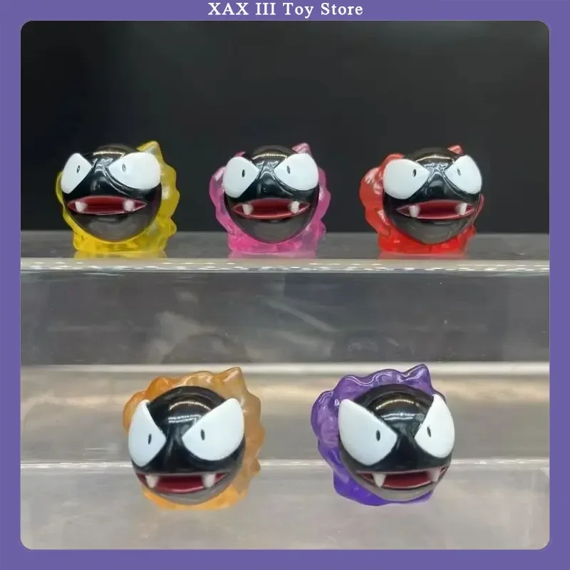 

New Anime Kawaii Gastly Characters Cartoon Characters Of Fantominus Nebulak Statue Models Doll Collections Decorations Toys