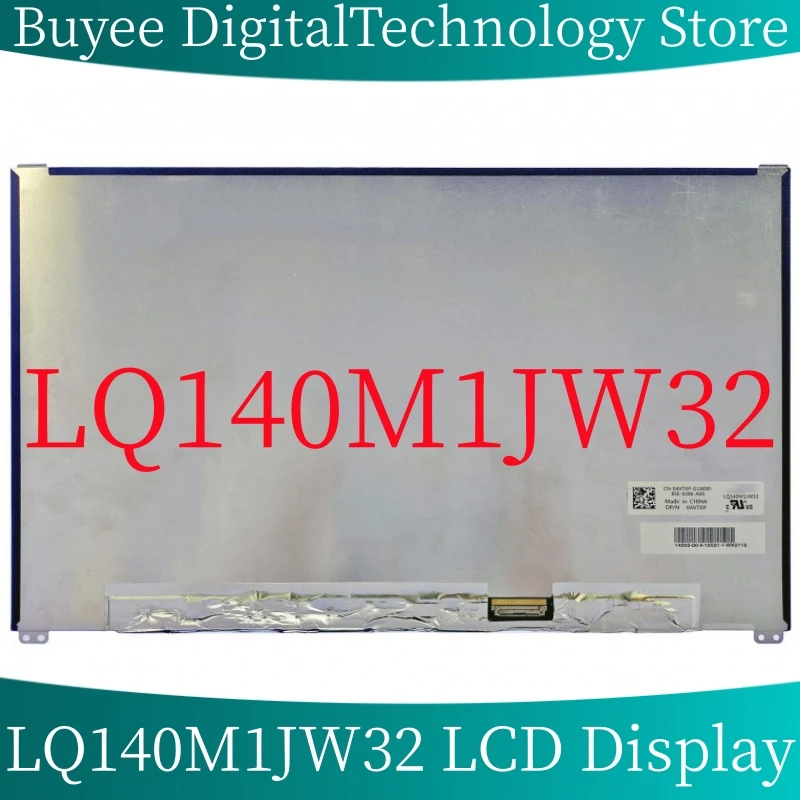 

14" New LQ140M1JW32 For Sharp Laptop LCD Screen Panel LED Display Monitor 1920*1080 FHD 30Pins LQ140M1JW32 Replacement Display