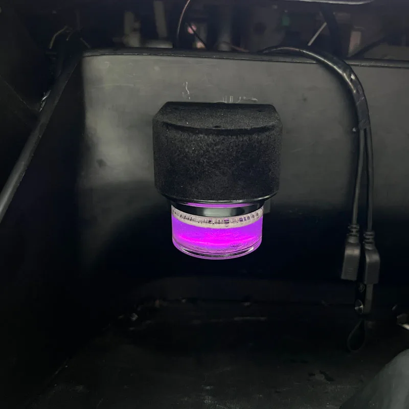 Intelligent car fragrance system with plasma purification and air conditioning control version car air freshener fragrance