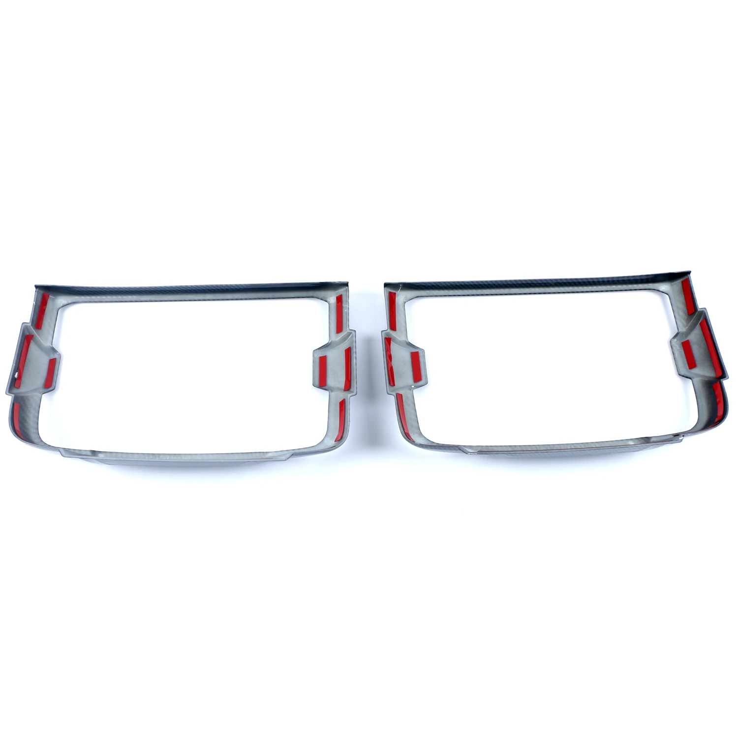 الذيل مصباح الضباب مصباح غطاء إطاري الكسوة يناسب GWM TANK 300 Tank300 2020 2021 2022 2023 2024 2025 ABS الملحقات الخارجية #3