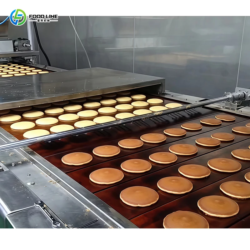 Dorayaki Pancake Production Line Bean Paste Pie Machine Customized Dora Cake Maker for Factory Customize