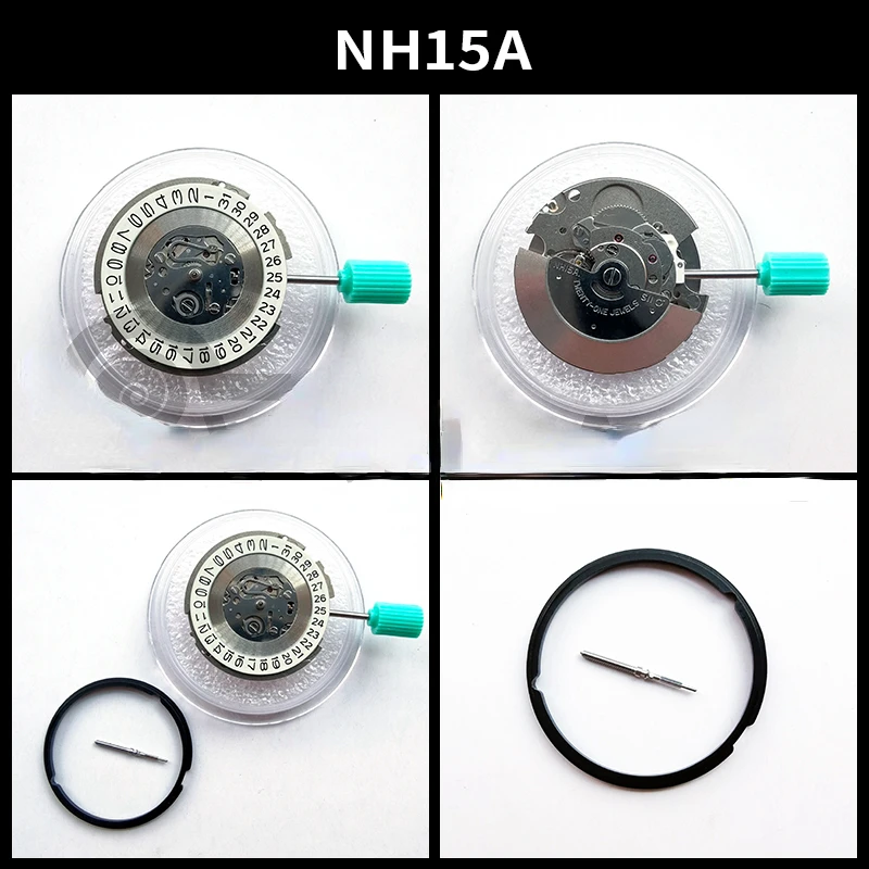 

New Japanese Original NH15A Seiko Fully Automatic Mechanical Movement NH15 Movement Metal Watch Accessories