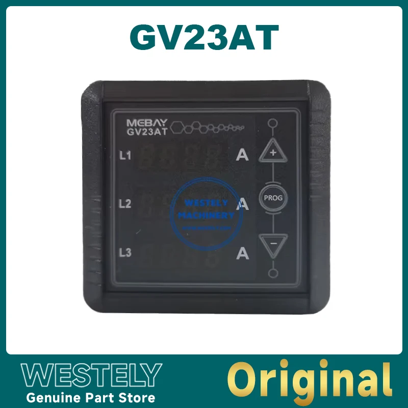 Original MEBAY GV23AT Three Phase 3P AC Digital Display Ammeter Detection Protection Control Screen