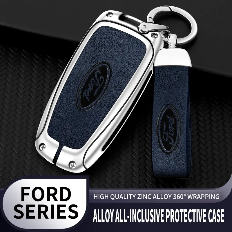 Zinc Alloy Car Remote Smart Key Case Cover For Ford Raptor F150 Remote Control Protector For Ford F-150 RAPTOR Auto Accessory