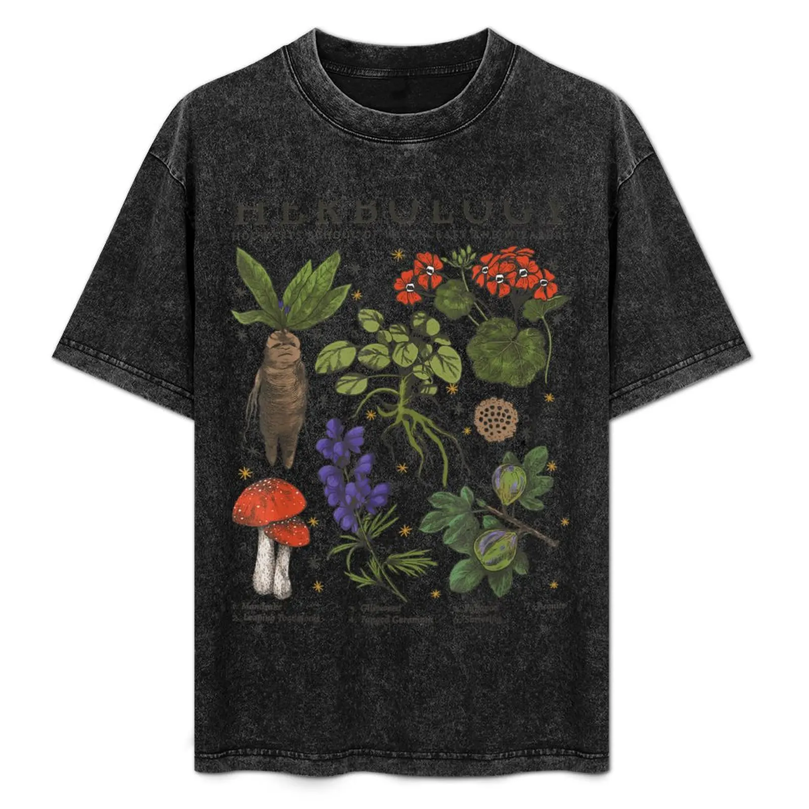 

Herbology Plants T-Shirt funny t shirts dark humor t shirts cotton 100% funny t shirts cotton shirt man casual T-Shirt