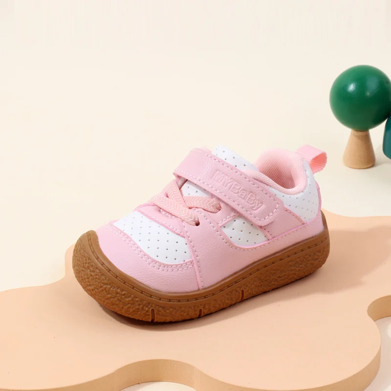 Babyschuhe, hochwertiges Kleinkind, 1–5 Jahre, Gummisohle, rutschfest, weiches PU, für Jungen und Mädchen, Frühlings- und Herbststil, Ooydoor BM06 – Detail 14