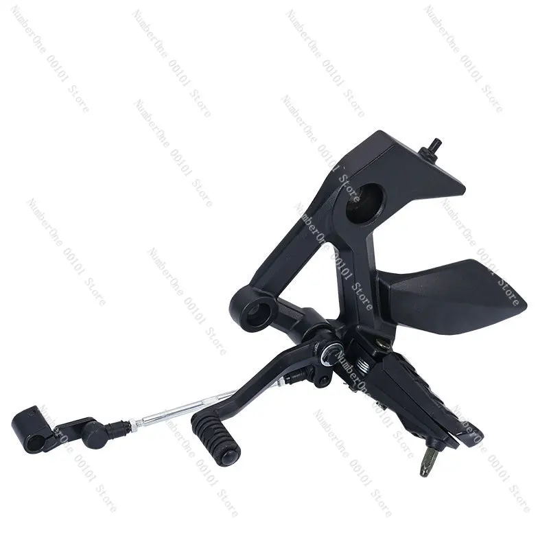 Suitable for motorcycle Loncin Jinlong CR-5 original left and right aluminum alloy front pedal assembly