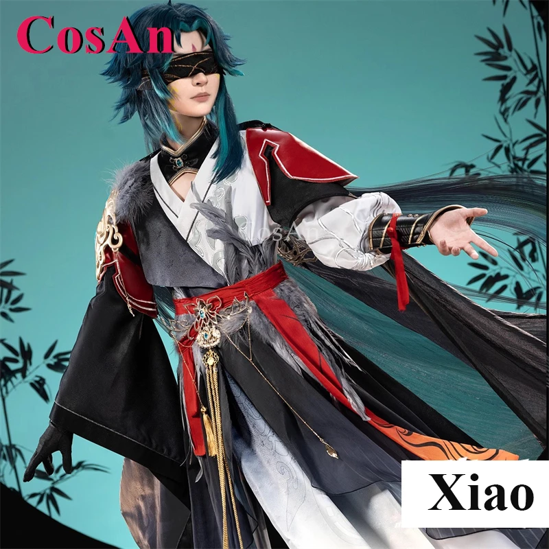 CosAn Game Genshin Impact Xiao - Mens Fashion Dress 评论和价格