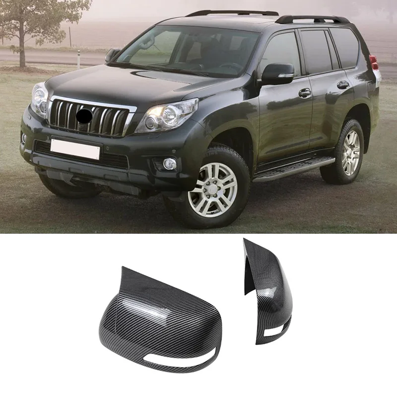 Car rearview mirror protective cover For Toyota Land Cruiser LC200 Prado FJ150 150 2008 2009 2010 2012 2014 2016 2018 2020 2021