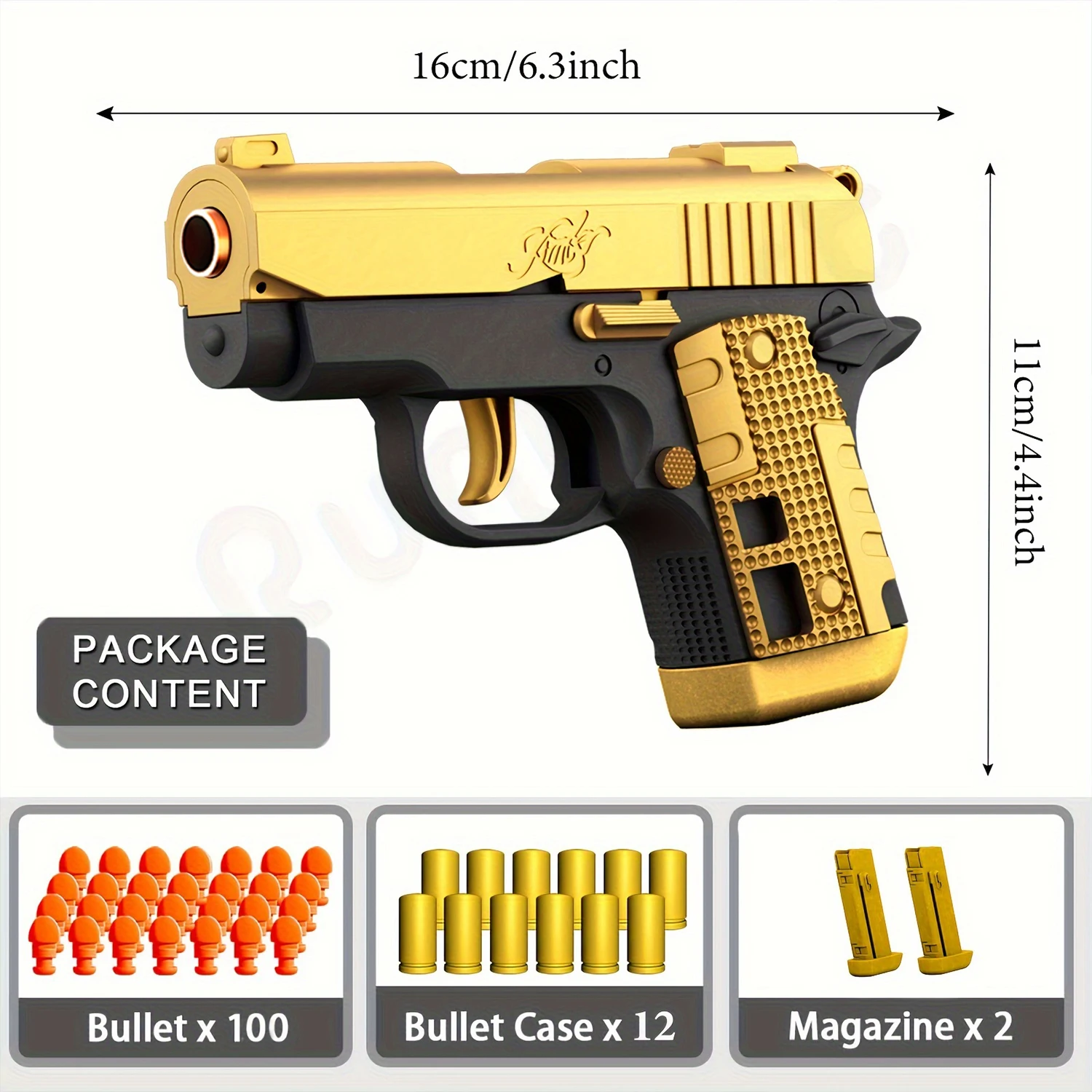 Soft Bullet ปืนของเล่นปืนพกใหม่ของเล่นปืนพก Hollow เครื่องแขวน,ของเล่น Foam Blaster,กีฬากลางแจ้งเกมยิง