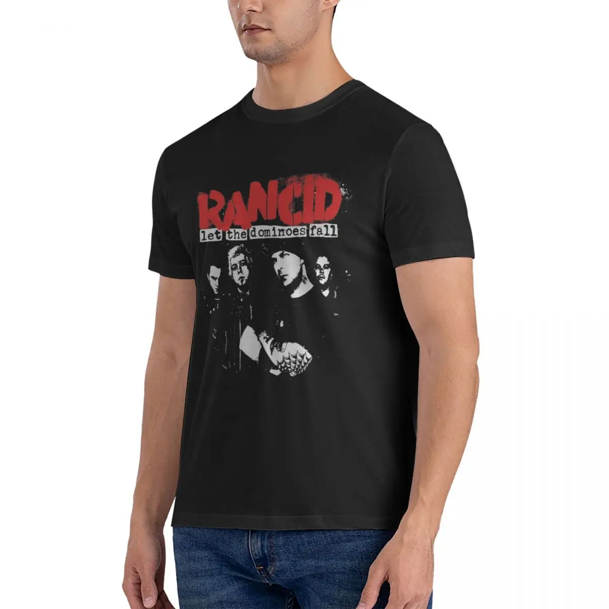 Punk Melodic Essential Men's TShirts R-Rancid Rock Band3 Funny Tee Shirt Short Sleeve Crew Neck T-Shirt 100% Cotton 6XL Clothing