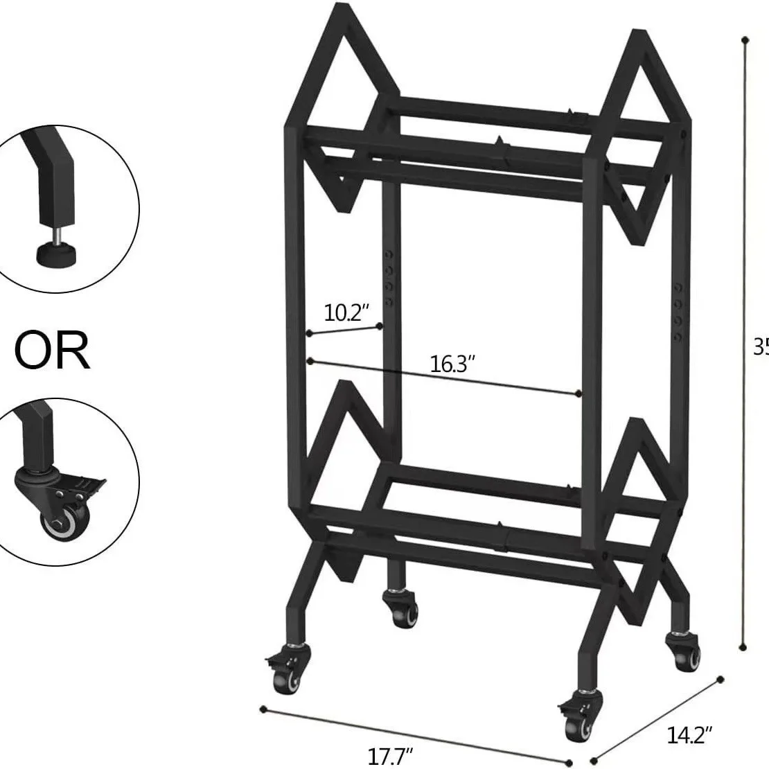 Desktop Creative Two-layer Bookshelf Vinyl Record Storage Rack CD Display Rack, Magazine Storage Rack