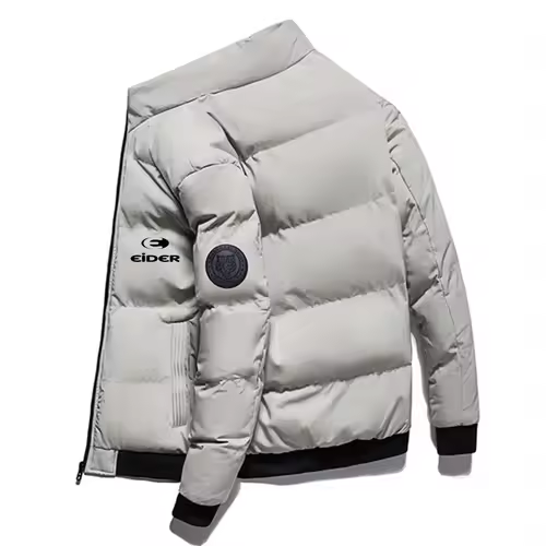 New Men's Casual Windproof, Waterproof Thick Warm Down Jacket, Men's Fashionable Autumn and Winter Coat Jacket 2025 - Image 6