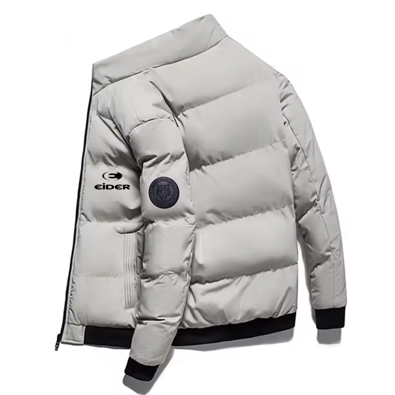 New Men's Casual Windproof, Waterproof Thick Warm Down Jacket, Men's Fashionable Autumn and Winter Coat Jacket 2025 - Image 6