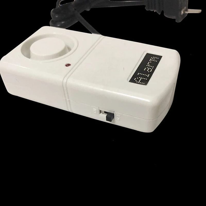 1pc Automatic 220V Power Failure Alarm White 120db LED Power Cut Failure Outage Automatic Alarm Waring Siren Indicator view 4