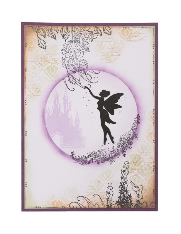 Magic Fairy Tale Floral & Script Stamps And Dies Stencil New Arrival 2026 Scrapbook Diary Decoration Stencil Embossing Template