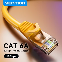 Vention Ethernet Cable CAT6A 10Gbps RJ 45 Network Cable Lan RJ45 Patch Cord for PS4 Laptop PC PS 4 Router CAT 6A Cable Ethernet