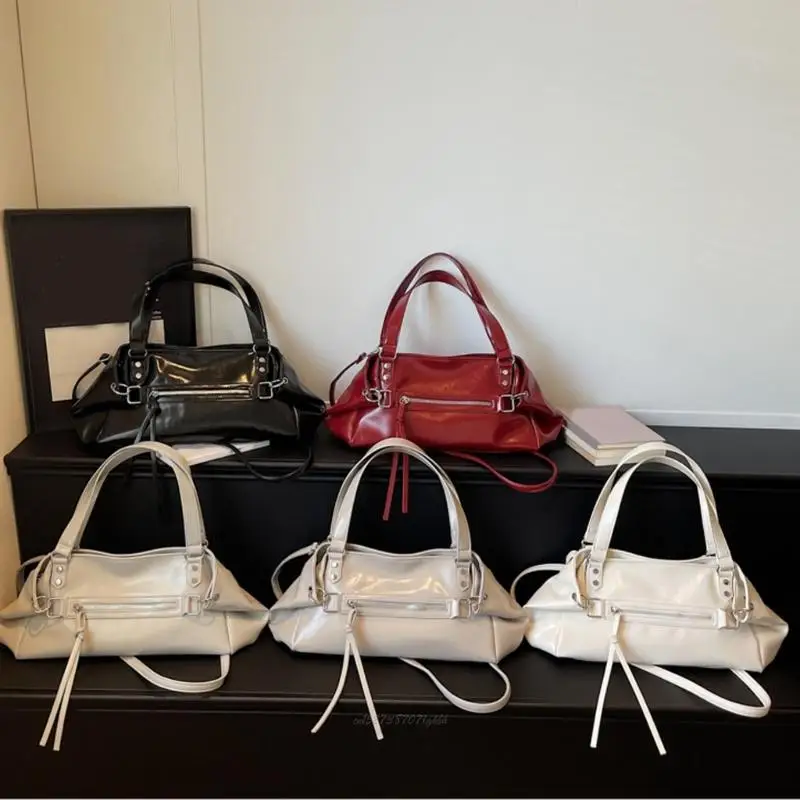 

X5XA Женская сумка через плечо из искусственной кожи, повседневная и функциональная сумка