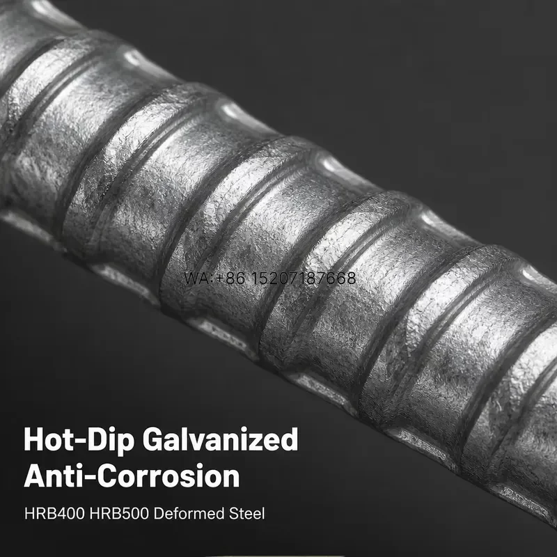 Wmwmnu for Rebar Anchor Bolt Rock Bolt Deformed Steel Bar Anchor Rod Resin Rebar Bolt for Mining Tunnel Ground Support