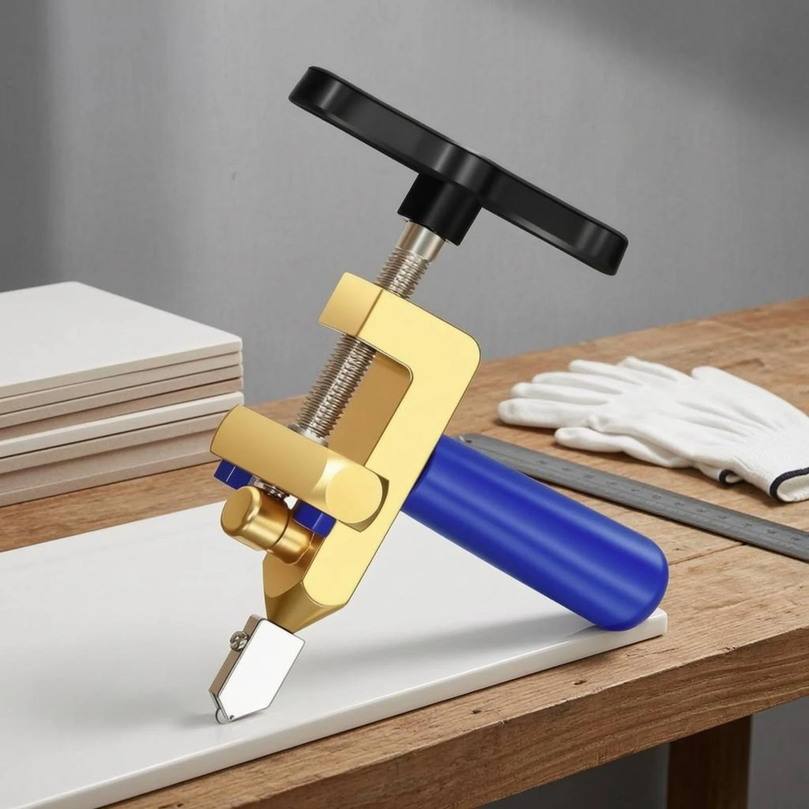 أداة قطع البلاط والزجاج 2 في 1 - مراجعة Tile Cutter Scoring وسعره