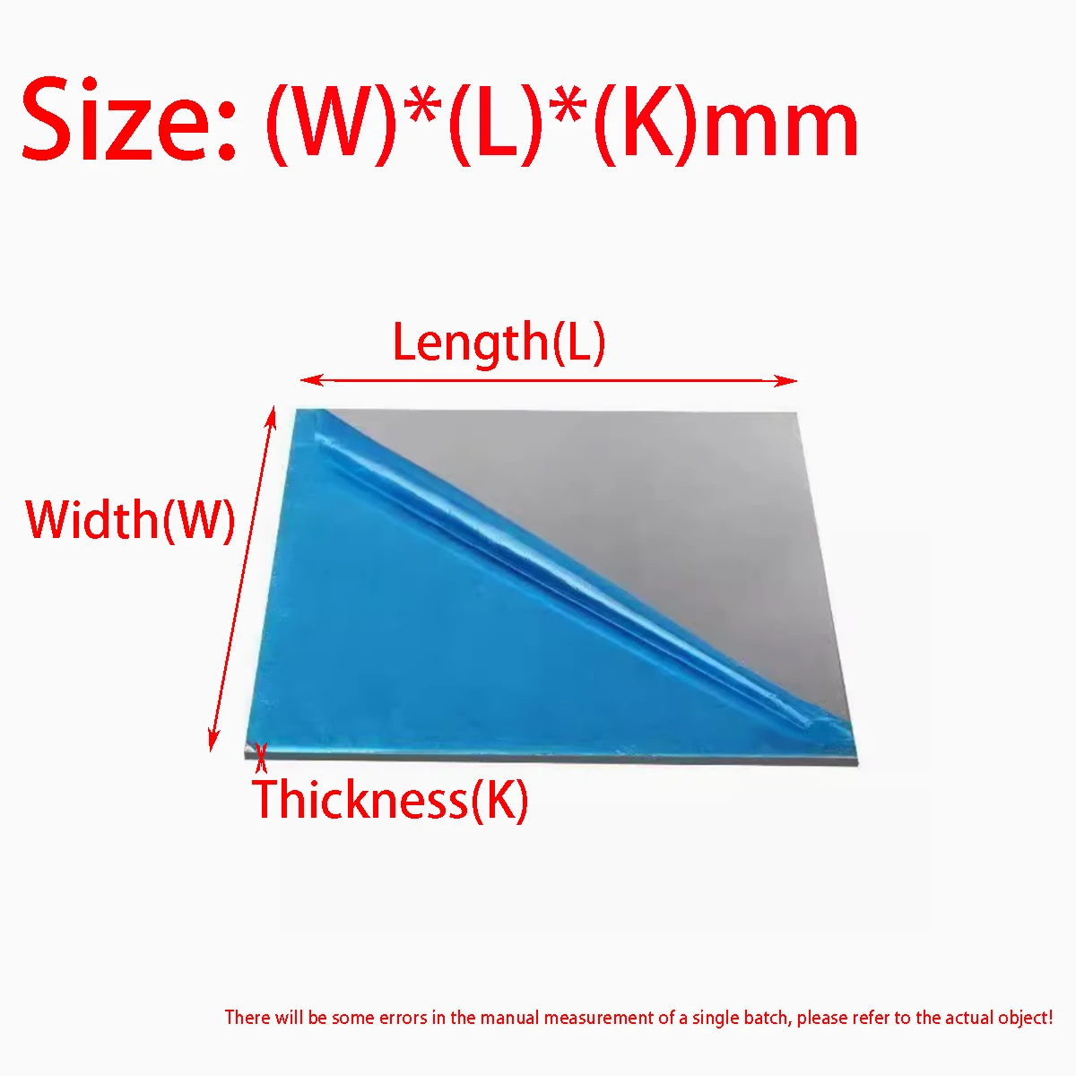 1060 Aluminum Square Plate Aluminum Block Metal Processing Sheet Thickness 3/4/5/6/8mm