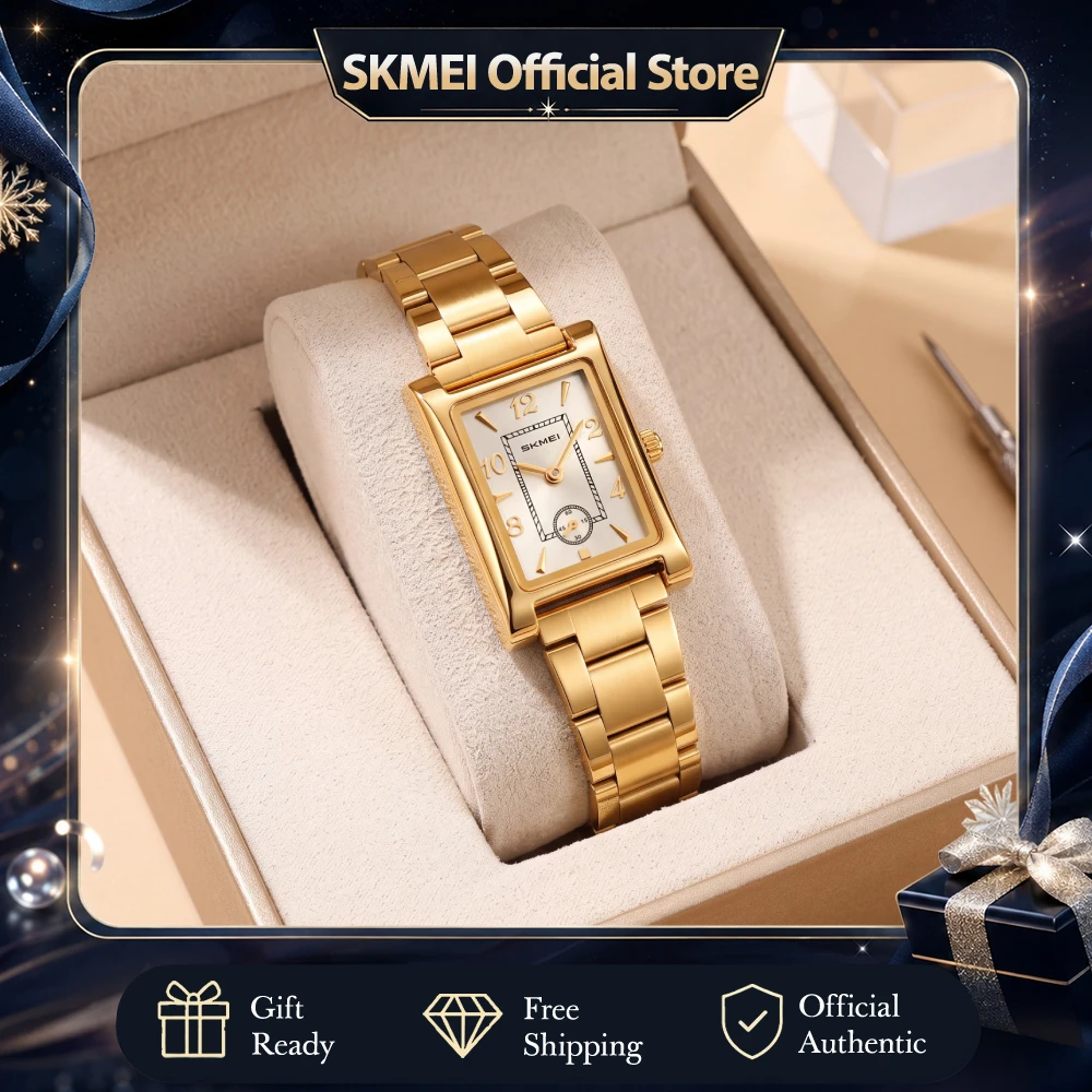 SKMEI 2570 Women Quartz Watch Waterproof Luxury Female Wristwatch Fashion Clock Mujer Regalos Date For Casual Office Party Gift
