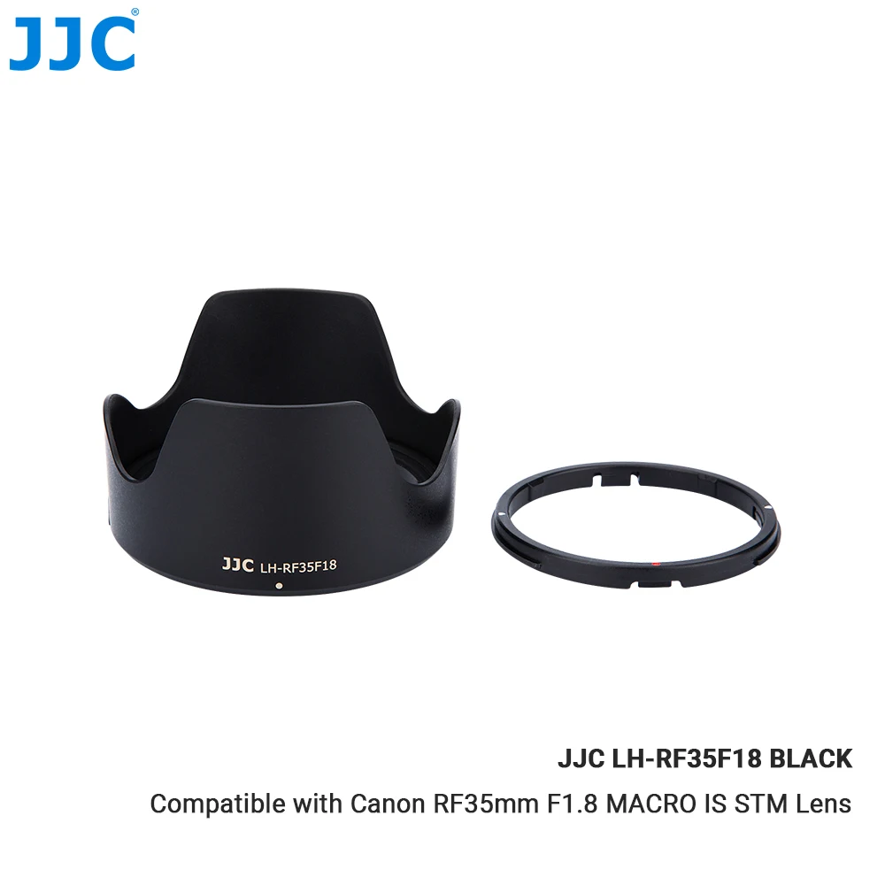 Jjc Omkeerbare Rf Mount Zonnekap Voor Canon Rf Lens Voor Canon Eos R Rp R3 R5 R6 R7 R10 camera Accessoires EW-65C ES-65B ET-74B