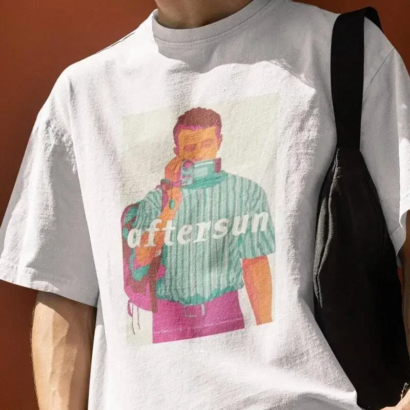 Aftersun Movie Artwork T Shirt Paul Mescall And Frankie C