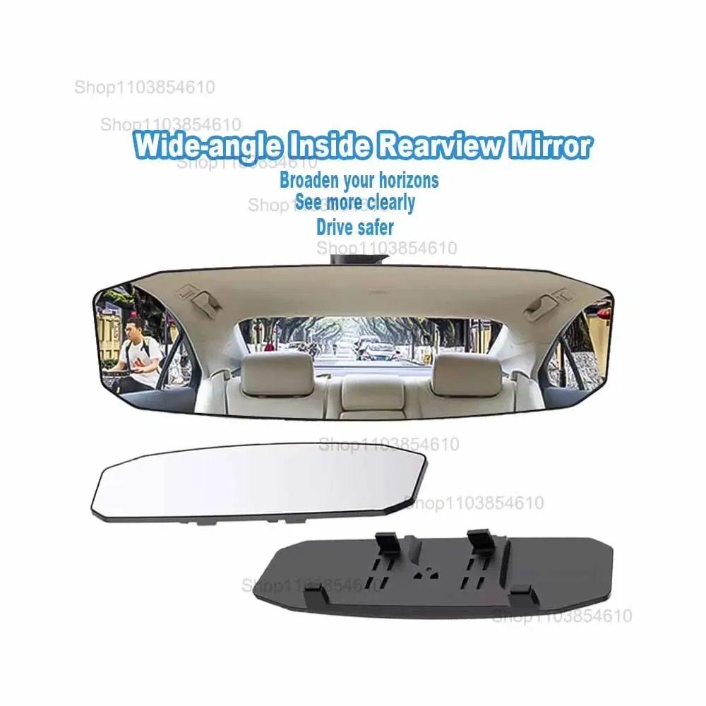 

SEAMETAL Universal Anti glare Wide Angle Convex Rearview Mirror Car Interior Rear View Baby Seat Watch Sun Visor Goggle Safety