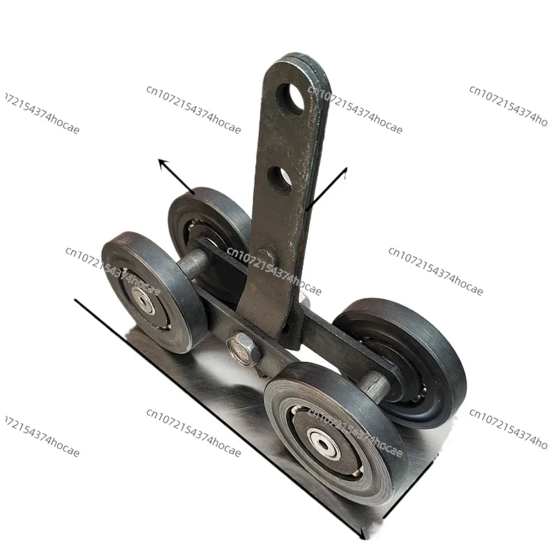 

Rail pulley high temperature conveying crane, suspended rail pulley