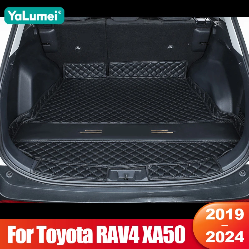 

For Toyota RAV4 XA50 2019 2020 2021 2022 2023 2024 RAV 4 Hybrid Car Trunk Mat Cargo Liner Cover Protect Pad Carpet Accessories