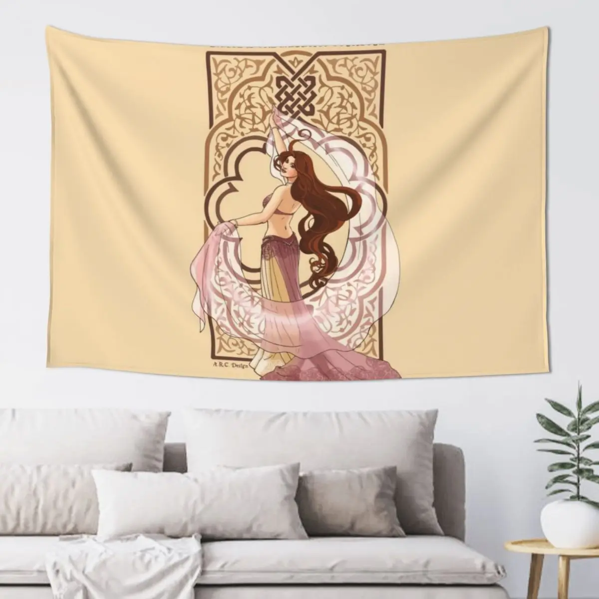 

Bellydancer Tapestry Aesthetic Room Decor Korean Room Aesthetic Outdoor Decor Tapestry