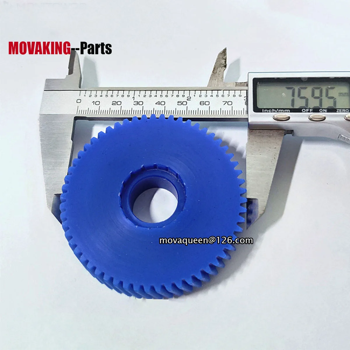 Ice Making Machine Parts 76mm 20mm Transmission Gear Reduction Box Nylon Gear For Manitowoc Snow Machine Replacement