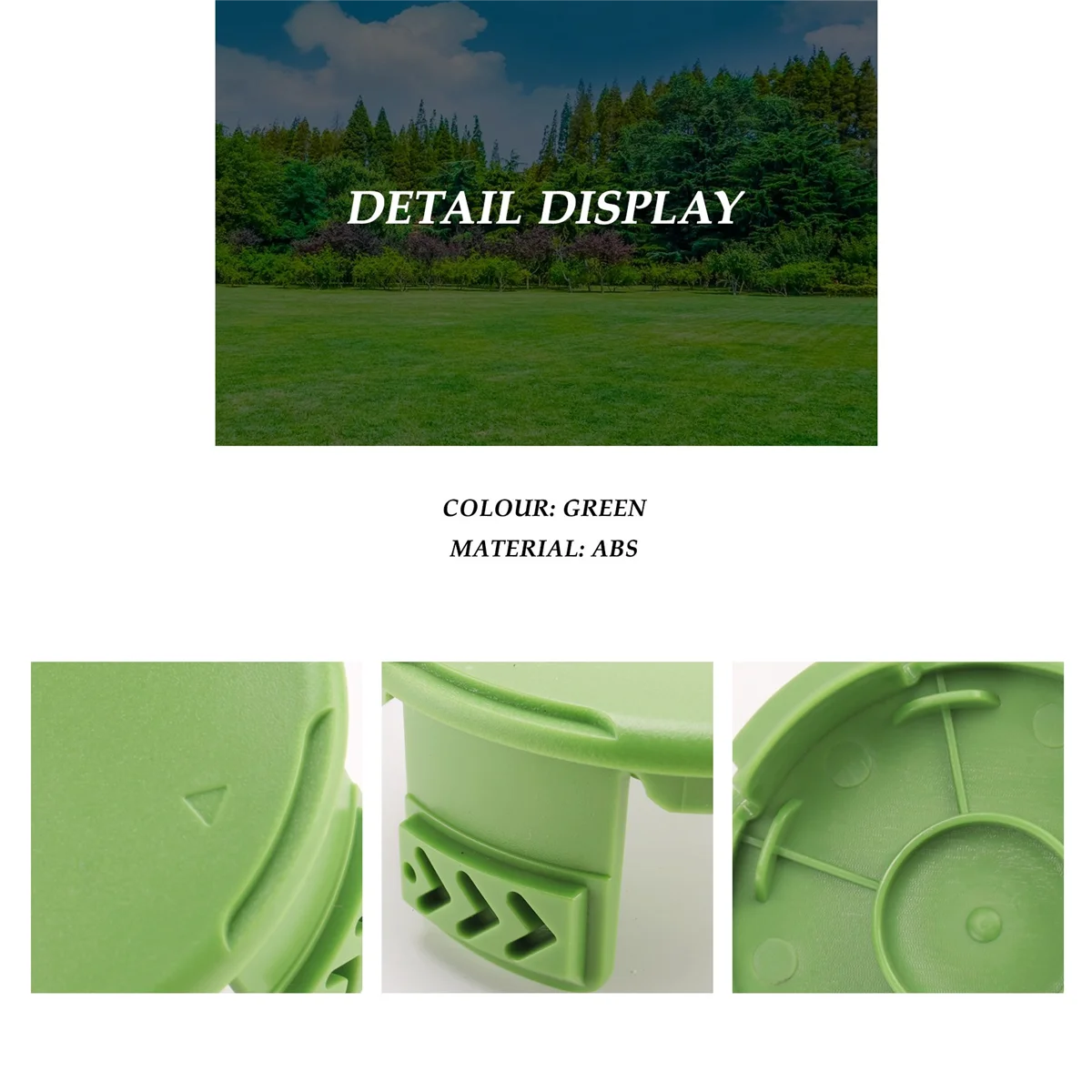 

3 упаковки сменных крышек для катушек, детали 3411546A-6 для Gre, горячая распродажа, инструменты Weed Eater