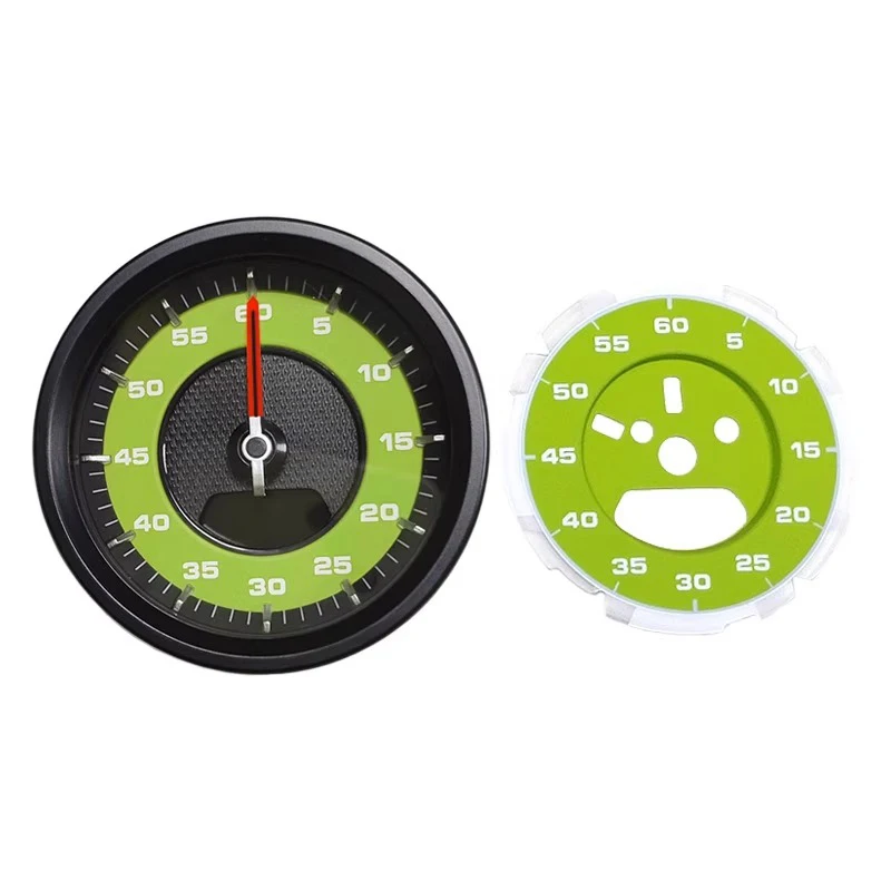 Per Porsche 9Y0 Panamera 971 Cayenne 2017-2021 Calibro Face Overlay Strumento Contagiri Piastra frontale Sport Chrono Calibri