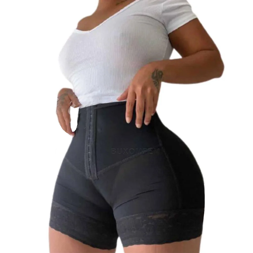 Daily Use Sculpting Faja High Compression Butt Lifter Fat Burning Soft Adjustable Lose Weight Product Waist Trainer shaper