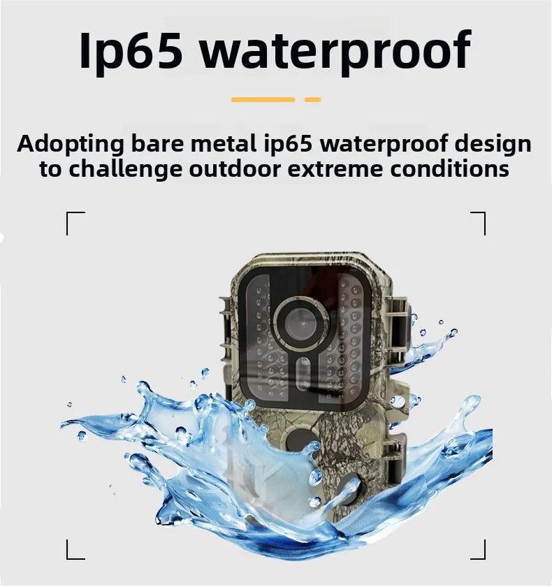 

940nm Hunting Trail Camera Infrared Night Vision Motion Triggered Safety Camera Outdoor Wildlife Photography Trap Farm Monitor