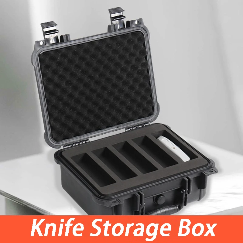 EVA Knife Storage Box Survival Folding Knives Organizer Boxes Waterproof Short Knife Tool Case Portable Tools Organizer Suitcase
