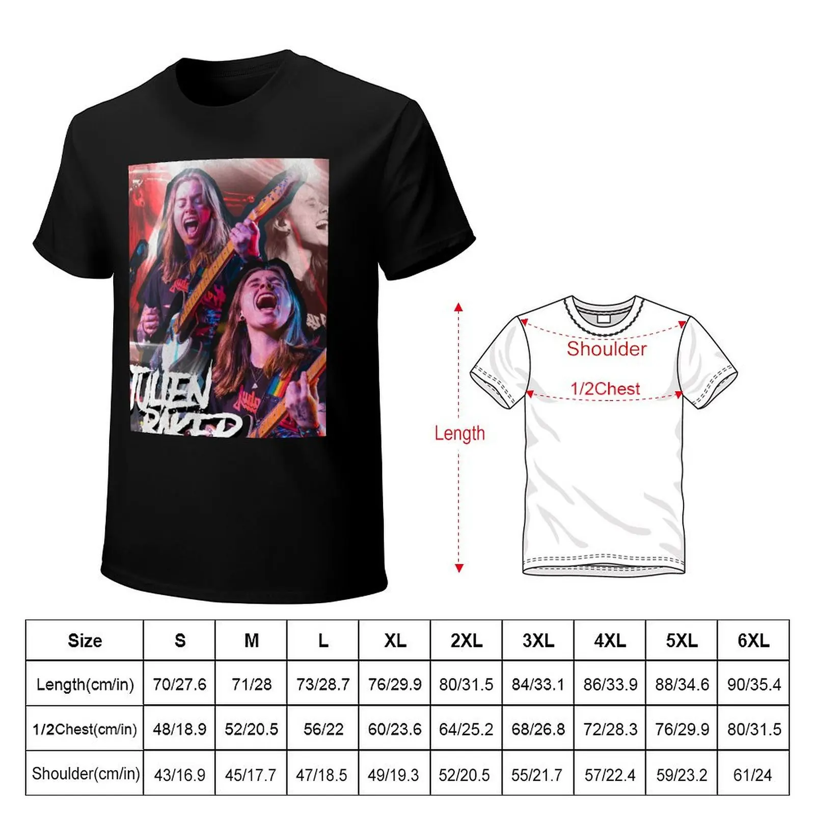 Julien Baker MEGA Poster T-Shirt t shirts with prints T-Shirt