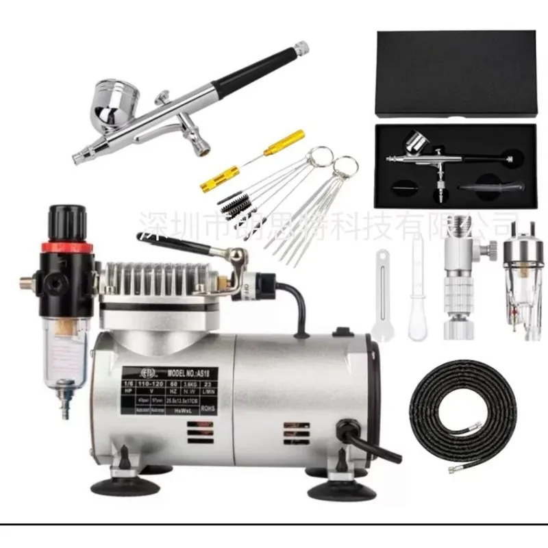 Airbrush wall painting airbrush set artistic creation pneumatic airbrush combo set