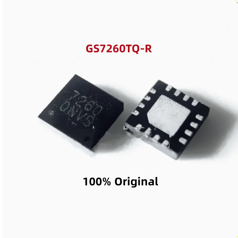 5PCS 100% New GS7260TQ-R 7260 QFN16 Brand New Original Chips ic
