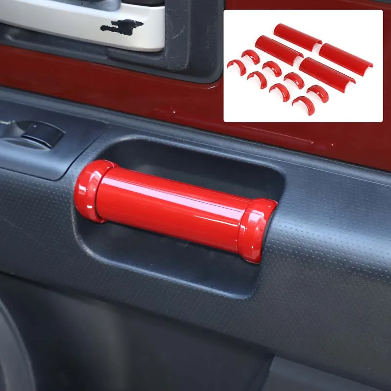 

ABS Car Inner Door Handle Protective Cover Decorative Trim Sticker For Toyota FJ Cruiser 2007-2021 Accessories