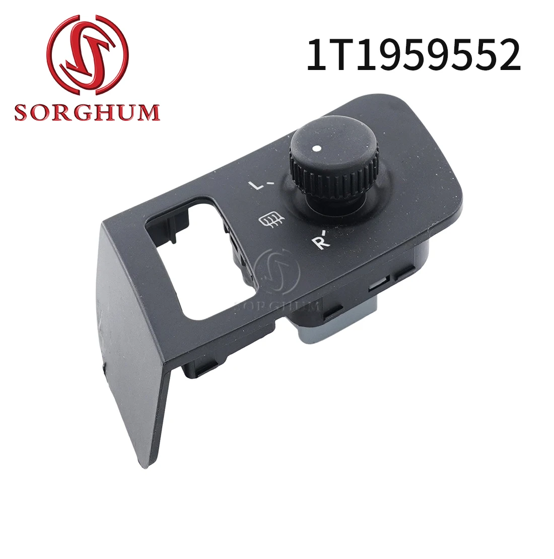 

Sorghum 1T1959552 Adjust Knob Rearview Mirror Control Switch Button Panel For Volkswagen VW Touran 1T Caddy 2004-2015 1T1959565F