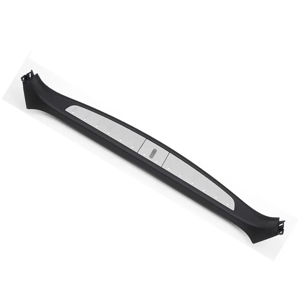 Untuk 2016- Tesla Model X bagasi belakang bawah Tailgate Sill Molding Panel Trim Panel 10103599400c