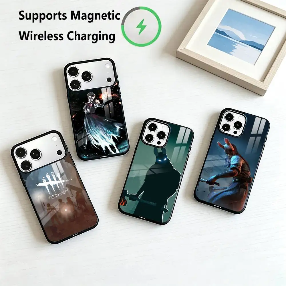 Art DBD Game D-Dead by Daylight  Phone Case For iPhone17,16,15,14,13,12Plus,Pro Compatible with magnetic wireless charging