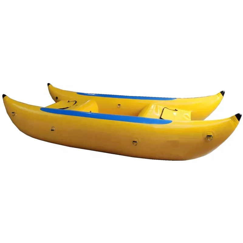 

Customized Cataraft Boat Inflatable Whitewater River Cataraft Tube Waterplay Ponton Boat Cataraft