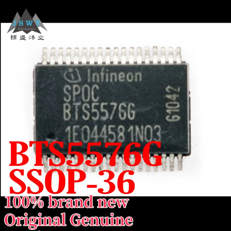 

(3/30pcs) BTS5576G BTS5576 SSOP-36 Automotive Lighting Power Drive Switch Chip Original Stock Free Shipping