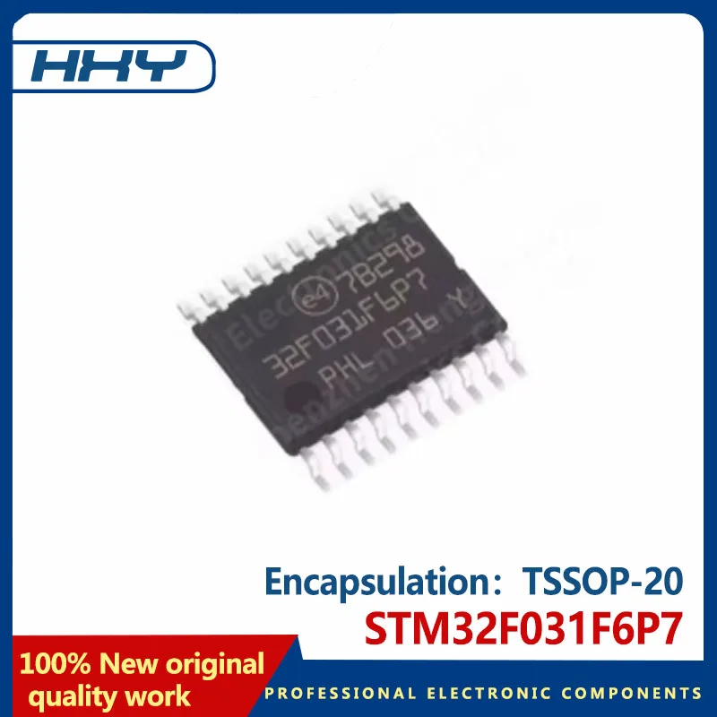 10PCS STM32F031F6P7…
