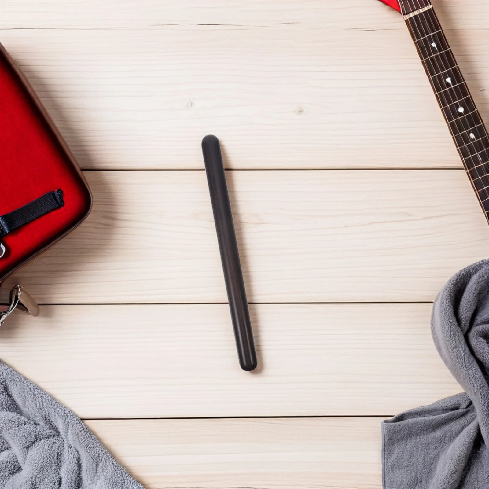 

Purple Sandalwood Wood Drumsticks 12.6 Inch Round Tip for Professional Performance Smooth Grip Acoustic Drumsticks Percussion