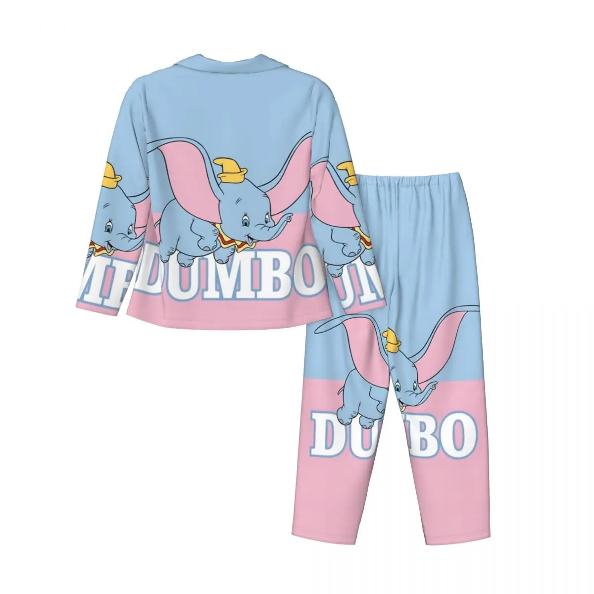 D-umbo Women's Pajamas Sets Woman 2 Pieces Pajamas Female Couples Loungewear Suit Home Clothes